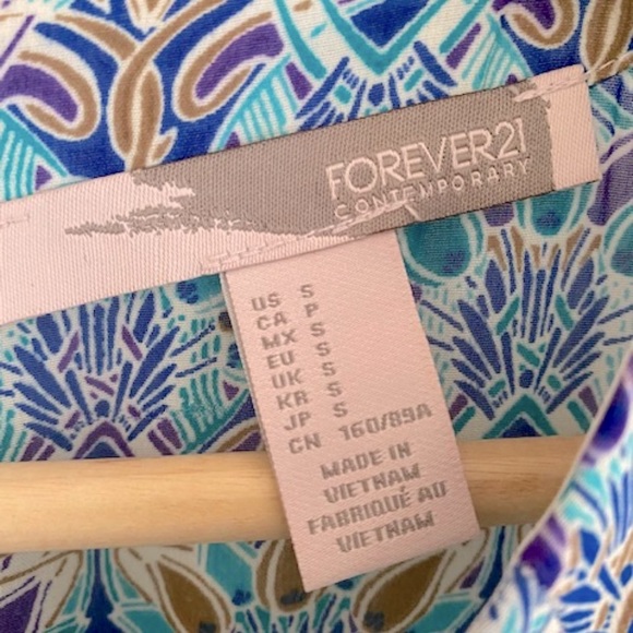 Forever 21 - Pleated Collar Dress - Picture 3 of 10